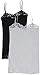 2 Pack Zenana Women's Lace Trim Cami Tank Tops