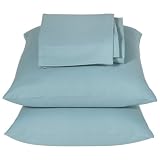 Home Flannel Sheet Set - Blue