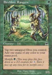 Magic: the Gathering - Birchlore Rangers - Onslaught