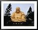 Buddha Statue at Paochueh Temple, Taichung, Taiwan Lonely Planet Collection Framed Ar...