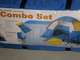 3 Piece Junior Combo Set : Tent, Sleeping Bag, Chair