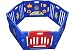 Baby : JB Baby Playcenter Kids Playpen 6 Panel Blue