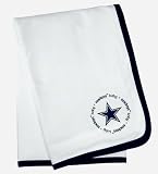 DALLAS COWBOYS NFL Baby Cotton Receiving Blanket 24" by 36"