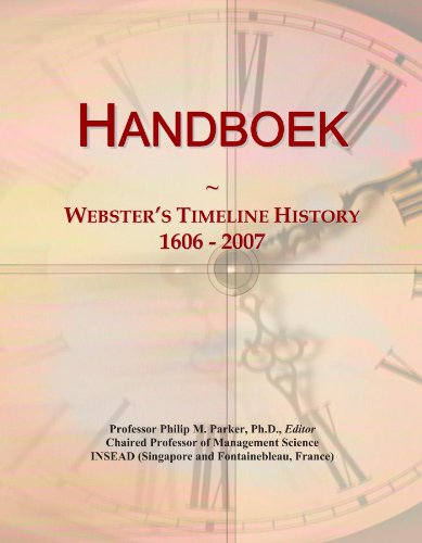 Handboek: Webster's Timeline History, 1606 - 2007