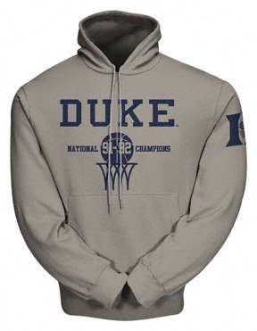 Buy Duke Blue Devils 1991-1992 NCAA National Champions Throwback Hooded Sweatshirt