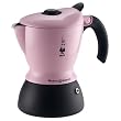 Bialetti 2-Cup Mukka Express Stovetop Cappuccino Maker - Pink