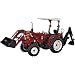 - NorTrac Tractor with Front-End Loader and Backhoe - 40 HP