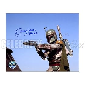  Jeremy Bulloch Autographed Star Wars Boba Fett 8x10 Photo