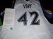 Upper Deck Authentic Kevin Love Autograph Minnesota Timberwolves Home Jersey