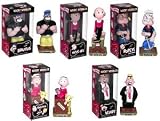 Funko Popeye Wacky Wobbler Bobblehead 5 Piece SetIMAGE