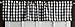 lovemyfabric 100% Polyester Gingham Checkered Plaid Design Kitchen Curtain Valance Window Treatment (Black)