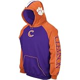 Adidas Clemson Tigers Mens Fleece Helmet Hoodie