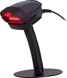 Metrologic-IS1650 Scanner (Self-Contained Imager, Omni, RS232, Fixed Mount and Power Supply) - Color: Black-MET-MK1650-62B14