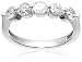 14k White or Yellow Gold Round 5-Stone Ring (1 cttw, H-I Color, I1-I2 Clarity)