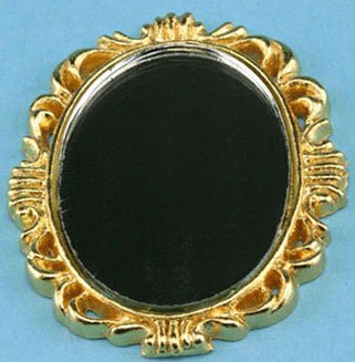 Detail image Dollhouse Large Oval Mirror
