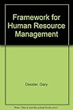 A framework for human resource management