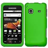 Neon Green Rubberized Hard Phone Cover Case for Samsung Galaxy Prevail M820 ....