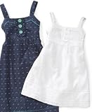 Charter Club Girls Swiss Dot and Eyelet Dress