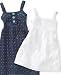 Charter Club Girls Swiss Dot and Eyelet Dress