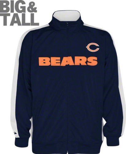 Chicago Bears Big & Tall QB Track Jacket
