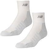 New Balance Q2 Coolmax Tennis Socks (2 Pack) White