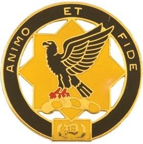 1st Cavalry Unit Crest (Animo Et Fide)