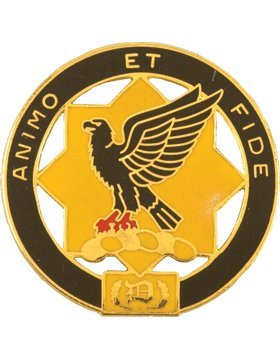 1st Cavalry Unit Crest (Animo Et Fide)