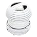 XBOOM Mini Portable Capsule Speaker with Rechargeable Battery and Enhanced Bass+ Resonator - White