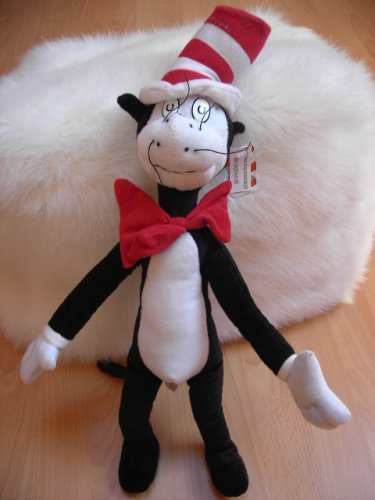 Childrens Toyshop  Toys : THE CAT IN THE HAT DR SEUSS SOFT PLUSH TOY 17"