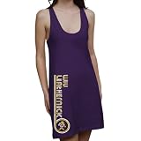 NCAA Western Illinois Leathernecks Ladies Retro Junior's Racerback Dress - Purple