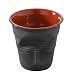 Kitchen & Housewares : Revol Eclipse RGOE0118-137 Cappuccino Crumpled Tumbler, Red, 3.25