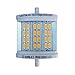 La Farah™ R7s base 78mm LED Bulb 8 Watt 800 Lumens 2700k Warm White J type halogen bulb led replacement