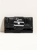 GUESS Jive Slim Clutch, BLACK