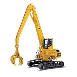 Norscot Cat 345B Series II Material Handler with work tools 1:50 scale