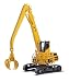 Norscot Cat 345B Series II Material Handler with work tools 1:50 scale
