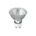 50 WATTS MR16 GU10 BASE EXN FLOOD HALOGEN LIGHT BULB WITH LENS COVER 120 VOLTS 4,000 HOURS 36 DEGREE BEAM SPREAD