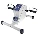 Isokinetics Inc. Brand Deluxe Pedal Exerciser - White - With Anti-Slip Strips - Fully Assembled