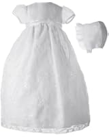 Lauren Madison baby girl Christening Baptism Newborn  Dress Gown