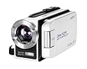 Sanyo Xacti VPC-WH1EX HD-Camcorder (SD/SDHC-Card, 30-fach opt. Zoom, 2 Megapixel, 6,4 cm (2,5 Zoll) Display, bis zu 3m wasserdicht) weiß
