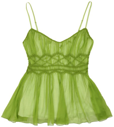 SILK CHIFFON CAMISOLE SHELL 41UEN0nnarL SILK CHIFFON CAMISOLE SHELL