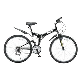 ARUN(�A����) 26�C���`�V�}�m18�i�ϑ��܂肽���݃}�E���e�� [�G���h�o�[/W�T�X�y���V����/�O��t�F���_�[/V�u���[�L�W������] �u���b�N FDB-2618A