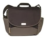 Mr.B Runner Clip-on Diaper Bag in Black and Charcoal