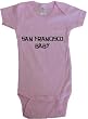 SAN FRANCISCO BABY / HURRY UP - City Series - White, Blue or Pink Onesie / Baby T-shirt