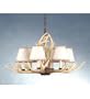 30"W Buckland 6 Lt Chandelier