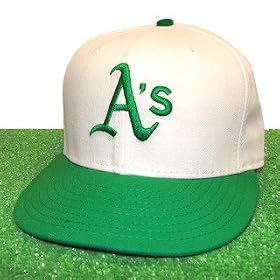 <b>1971 Oakland Athletics White Fitted Coach's Hat</b>