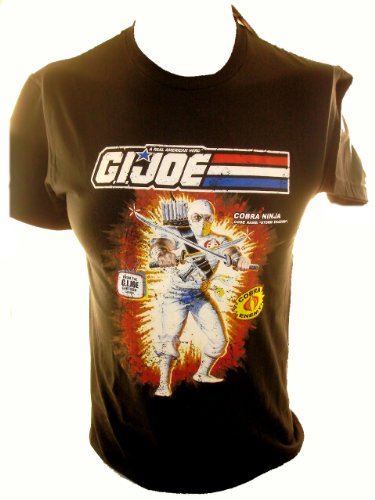  G.I. Joe Mens T-Shirt - Storm Shadow Classic Figure Art GI Joe