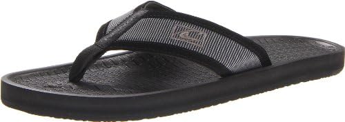 Oneill Shoes Men's Koosh Patterns 2 Flip Flop,Black Stripe,11 M US