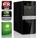 KCS PC [184125] - Sechskerner - AMD FX-6100 6x3,3GHz (Turbo bis 3,9GHz) Bulldozer-Architektur | 8GB DDR3-1333 Dual-Channel | 500 GB SATA2 Festplatte | nVidia Geforce GT630 2048MB GDDR3 HDMI + DVI (DirectX11 + Bluray3D) | 22xDVD-RW | ASUS M5A78L LE | 6-Kanal-Sound | GigabitLAN | 420W | Cardreader | Microsoft Windows 7 Home Premium 64-Bit
