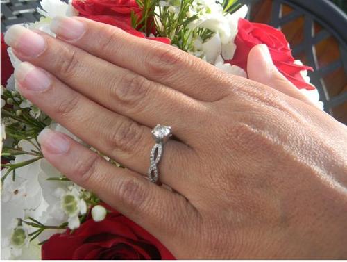 1.00 Ct Round Diamond Vintage Curve Engagement Pave Engagement Wedding Ring Set
