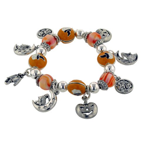 Halloween Dangle Charm Bracelet